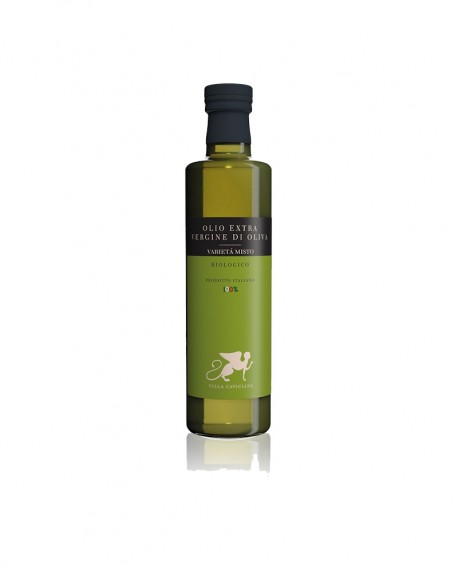 Olio extra vergine d'oliva varietà MISTO Biologico 100% Italiano  - bottiglia 250 ml - Olio Tuscia Villa Caviciana