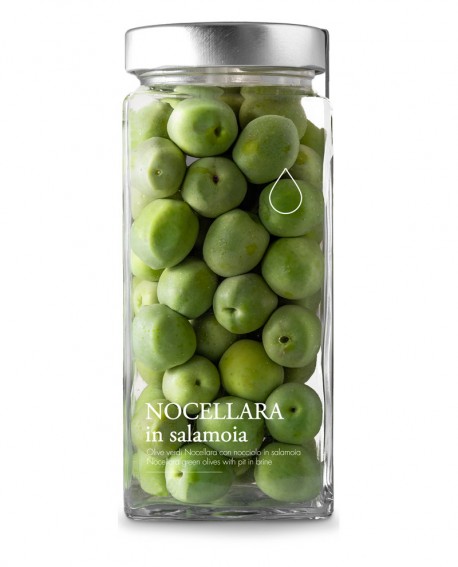 Olive verdi Nocellara in salamoia -3000g - Olio il Bottaccio