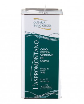 Olio L'Aspromontano extra vergine d’oliva - Latta 5 lt - Olearia San Giorgio