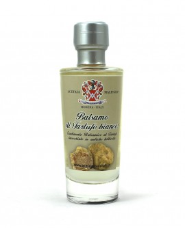 Condimento Balsamico Aromatizzato Balsamo Tartufo bianco - base bianca 100 ml - Acetaia Malpighi