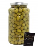 Olive Bella Cerignola in salamoia - pezzatura grande GGG - vaso 3100ml - Agricola Fusillo