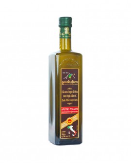 Aprutino Pescarese DOP - Olio Extra Vergine di Oliva - bottiglia 0,75 lt - Goccia d’Oro d’Abruzzo