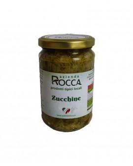 Zucchine a filetti - Vaso Cilindrico 265 g - Azienda Rocca